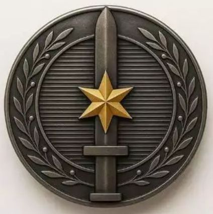 Outstanding Soldiers Badge, awarded by a Major General