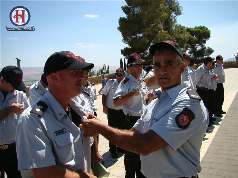 Fireman receives Second Lebanon War ribbon 