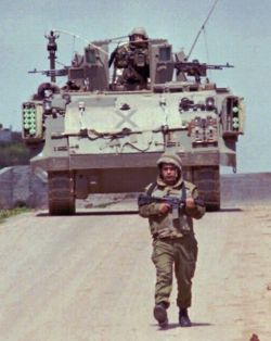 Israeli patrol in Southern Lebanon