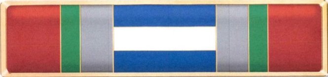 Campaign ribbon for service in the Security Zone in Lebanon