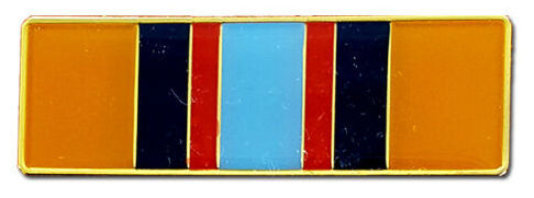 campaign ribbon Sinai enamel
