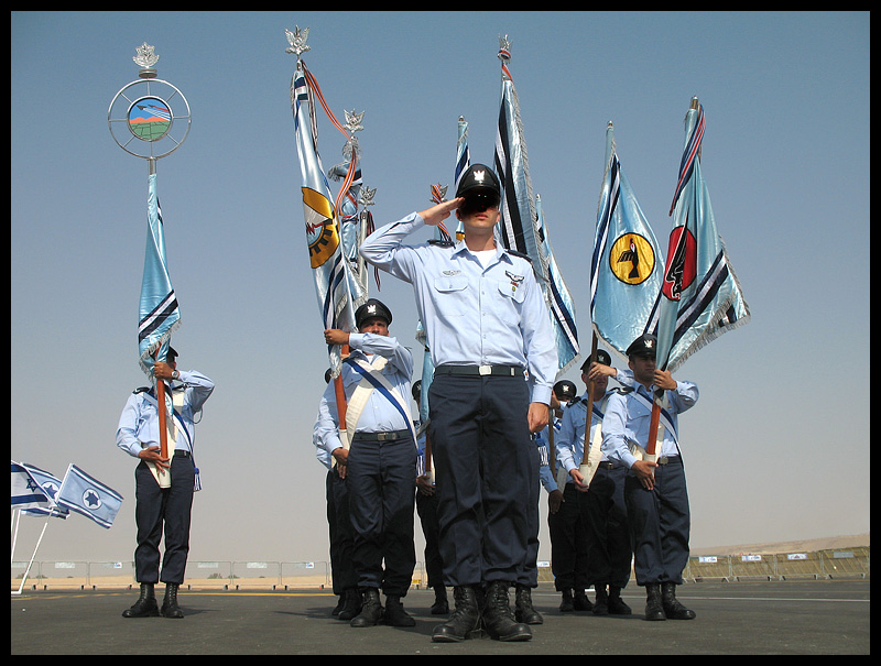 Streamers to Israel Air Force Flags
