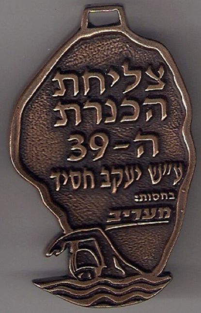 Israeli Medal Kinneret Crossing Swim Competition