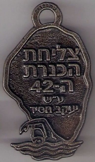 Israeli Medal Kinneret Crossing Swim Competition