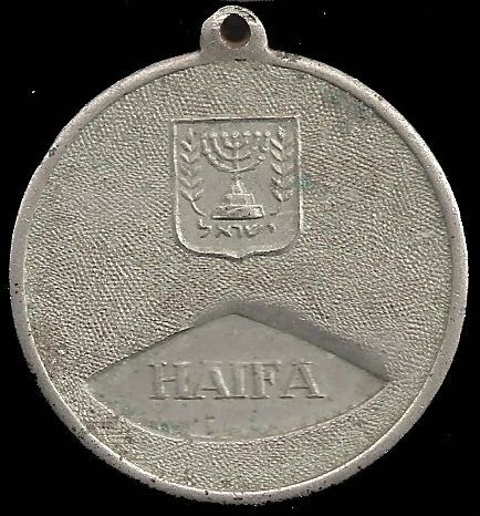 Tank Keychain - Back Haifa