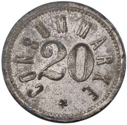 Templer Token 20 Paras