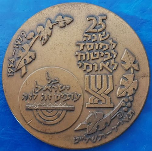 Medal National Insurance Institute 25 Anniversary