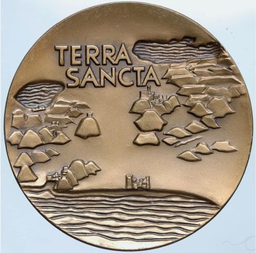 Bronze Israeli Medal Terra Sancta