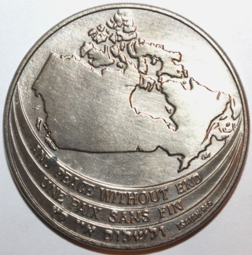 Israel-Canada Friendship medal 1967