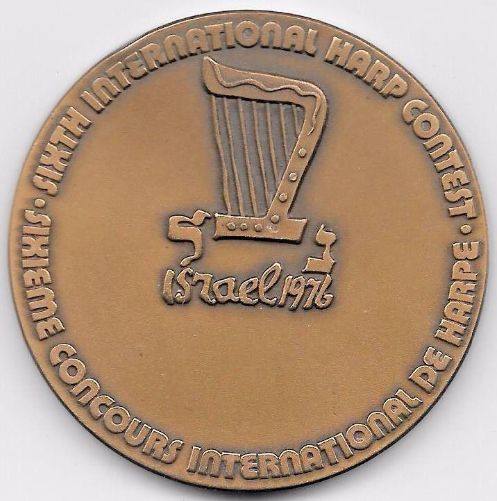 Medal Sixth International Harp Competition