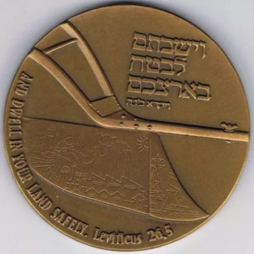 Medal 100 Years Of Settlement