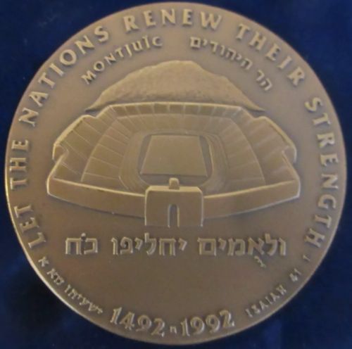 Medal Olympic Games Barcelona 1992