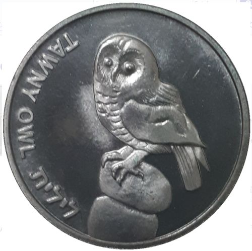 Medal Tawny Owl And Caper