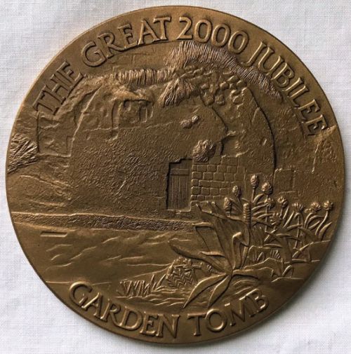 Medal The Great 2000 Jubillenium Garden Tomb