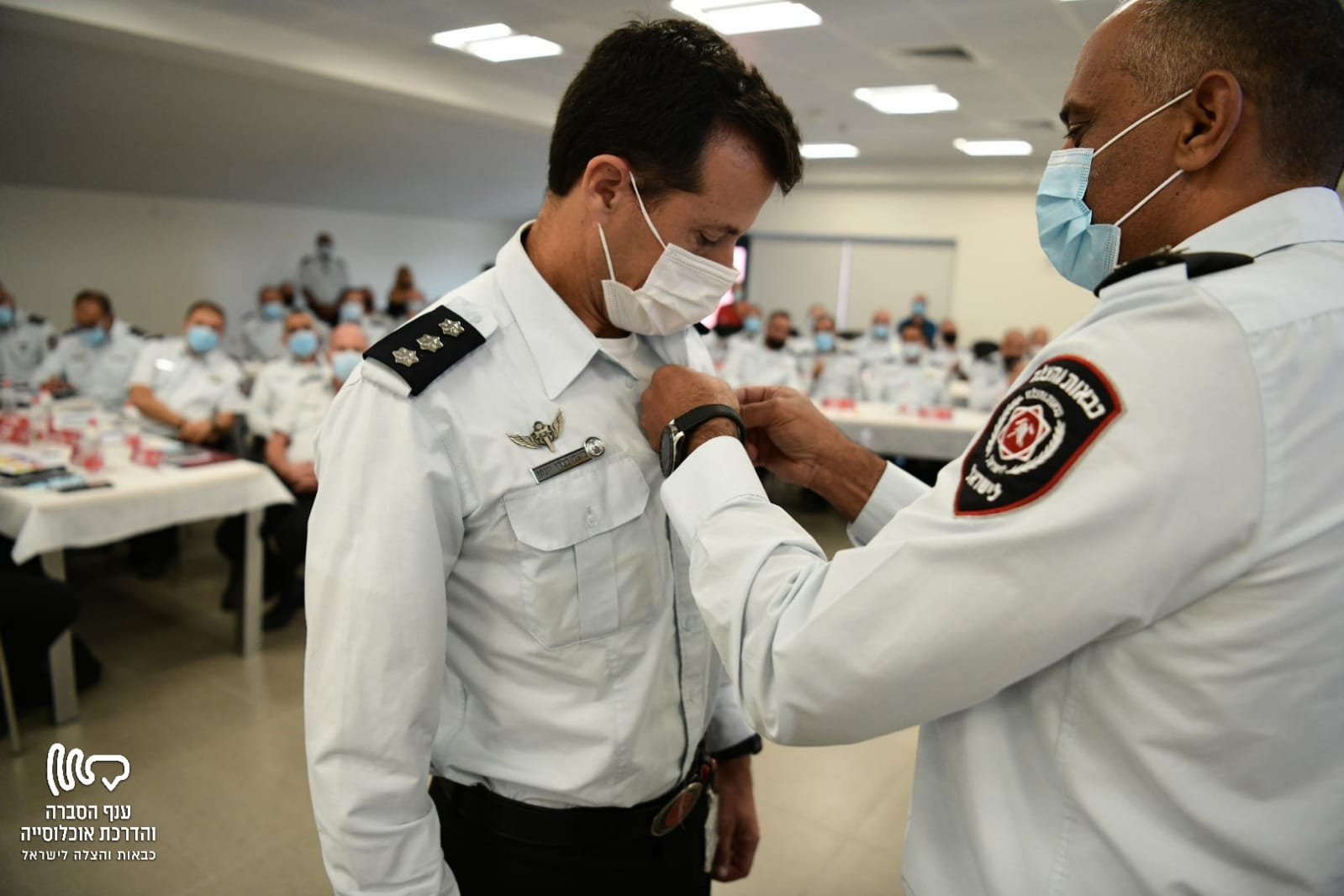 The citation  to Firefighter Yoni Buchkovski