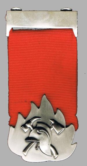 Israel Fire brigade obsolete Decoration of Valor