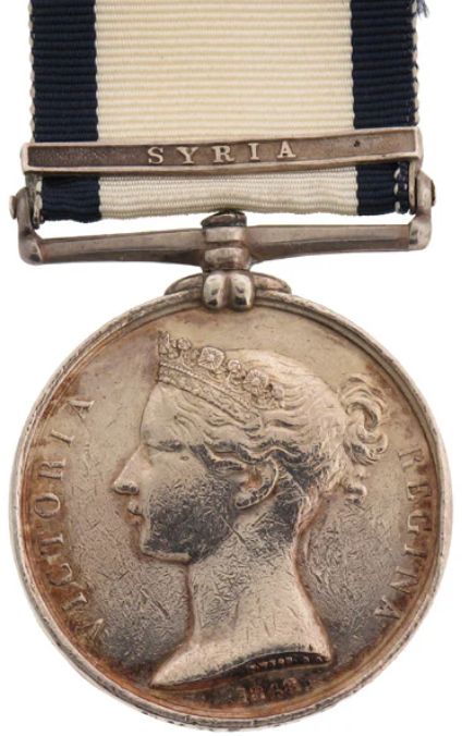 British Naval General Service Medal 1793-1840 Syria