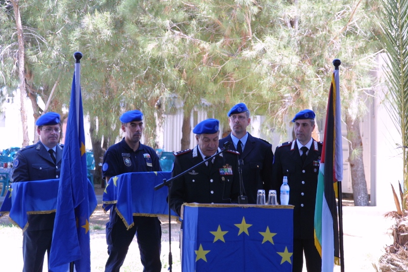Award ceremonies of EUBAM Rafah Medals 