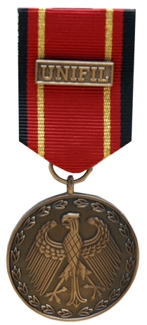 Einsatzmedaille der Bundeswehr UNIFIL