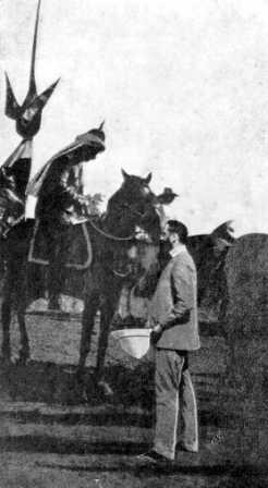 Theodor Herzl meets German Kaiser Wilhelm II 