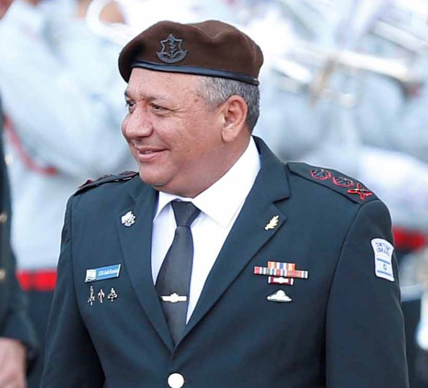 Gadi Eisenkot with ribbon of the Legion of Merit