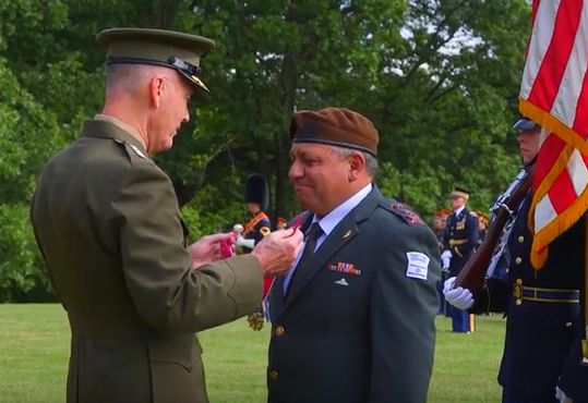 Gadi Eisenkot decorated with the Legion of Merit
