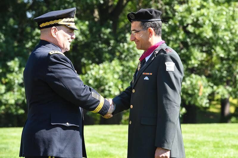 Maj.Gen. Kobi Barak congratulated