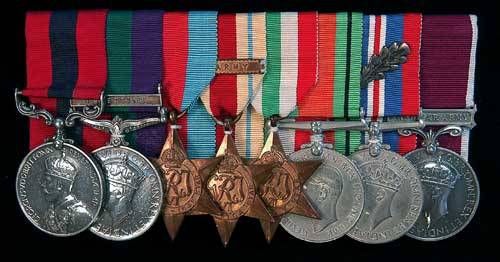 Palestine Distinguished Conduct Medal Group