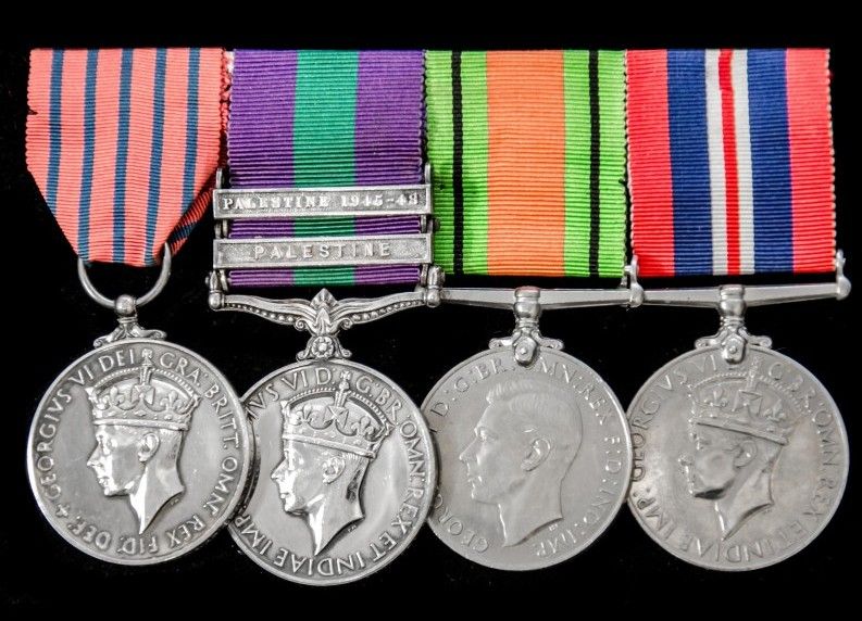 George Medal and Second World War group