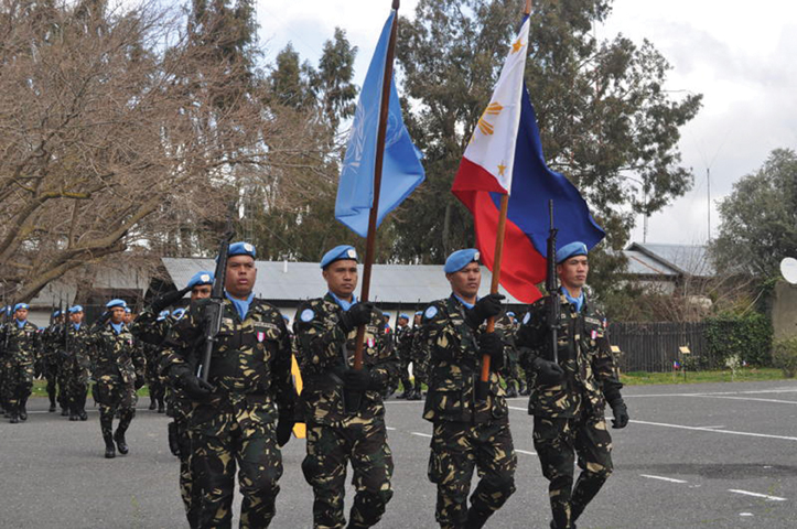 Award ceremonies UNDOF medals