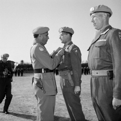 Award ceremonies UNEF medals