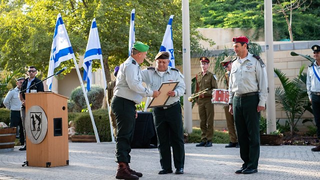 Eisenkot awards Medal of Appreciation to the Gaza Division