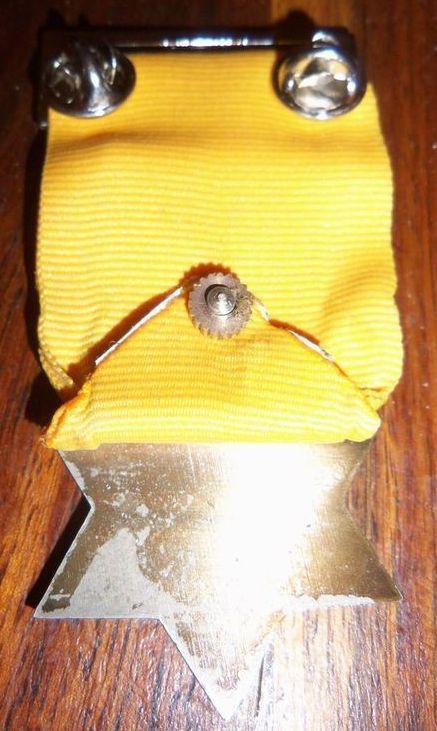 Back of version of Medal of Valor