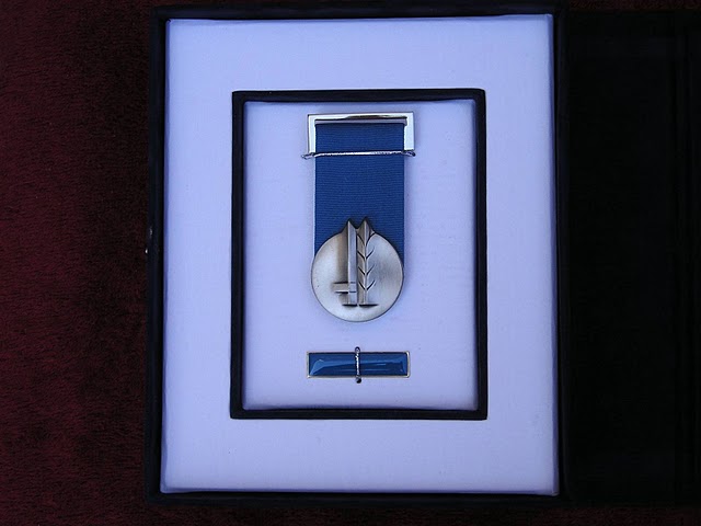 Medal of Distinguished Service in presentation box 