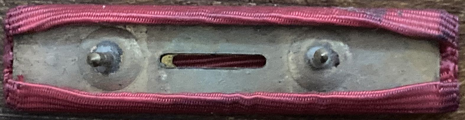 Israel Medal of Courage, ribbon,back