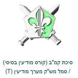 IDF Intelligence Service Badge