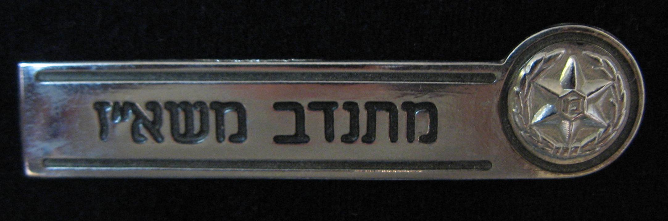 Israel Civil Guard Badge