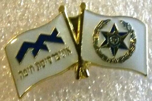 Israel Police Education Facilities pin