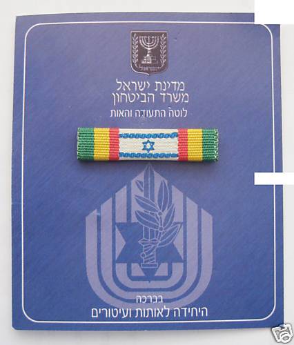 Volunteers ribbon - award document 2005 back