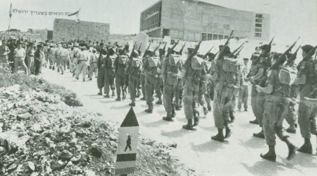 160 kilometer of the four-day march to Jerusalem