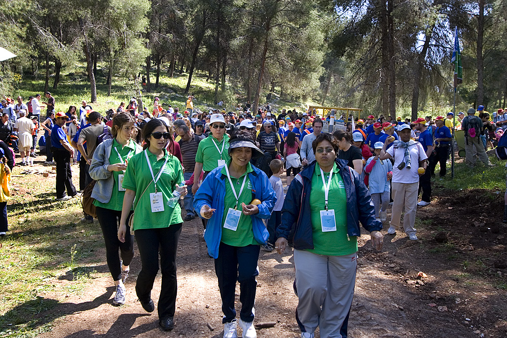 Families in Gilboa March , Israel