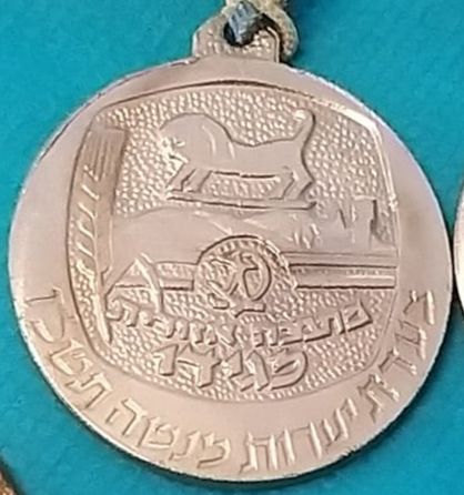 Yaarot Menashe Megido March Medal
