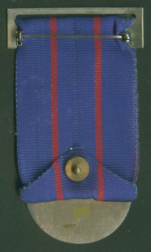 Medal of Courage of the Israel Police version 1 back