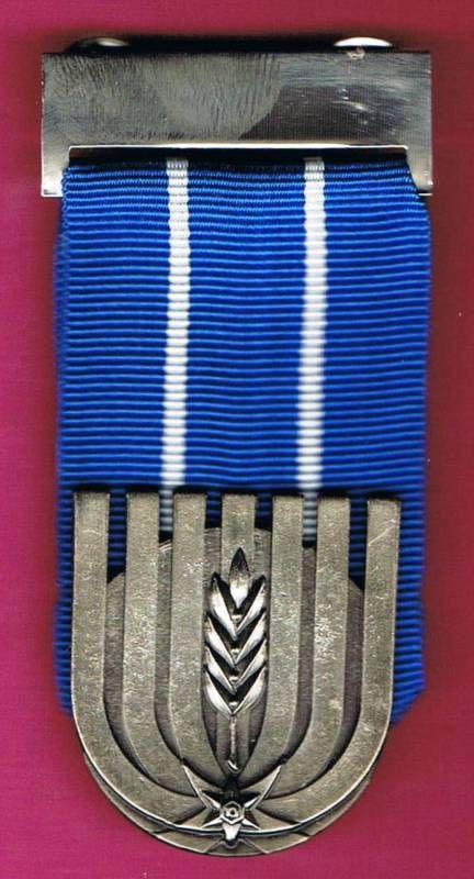 Israel Police Distinguished Service - modern, front