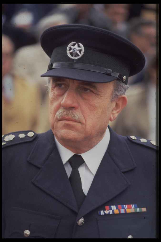 Police Inspector General Haim Tavori 1979