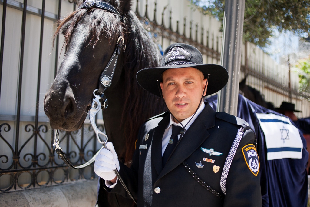 Jerusalem Mounted Police officer