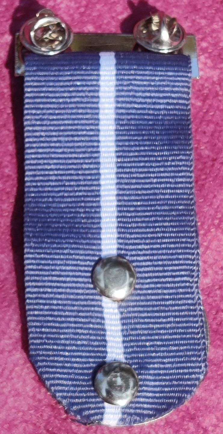 Service Medal of the Israel Police 2022 back front