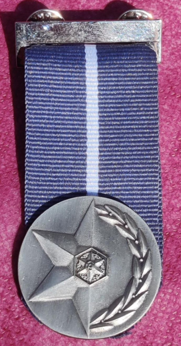 Service Medal of the Israel Police 2022 front