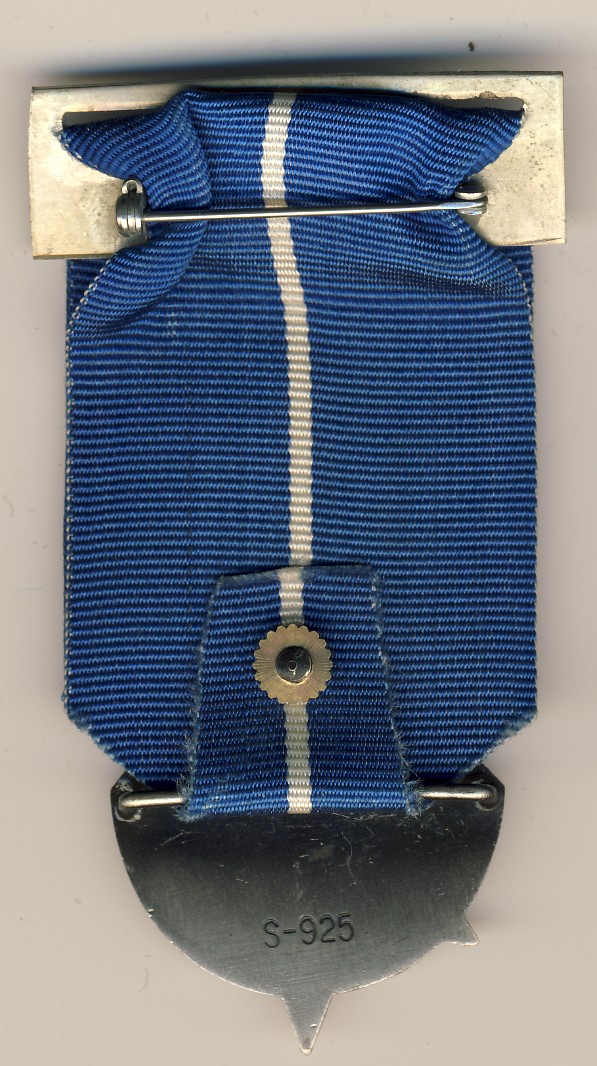 Volunteers Medal of the Israel Police - detail 2