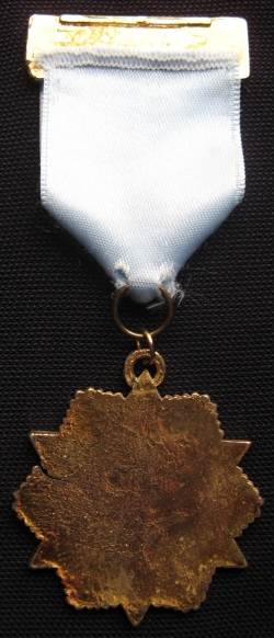 Medal 45th anniversary of victory in WWII, 1990 back